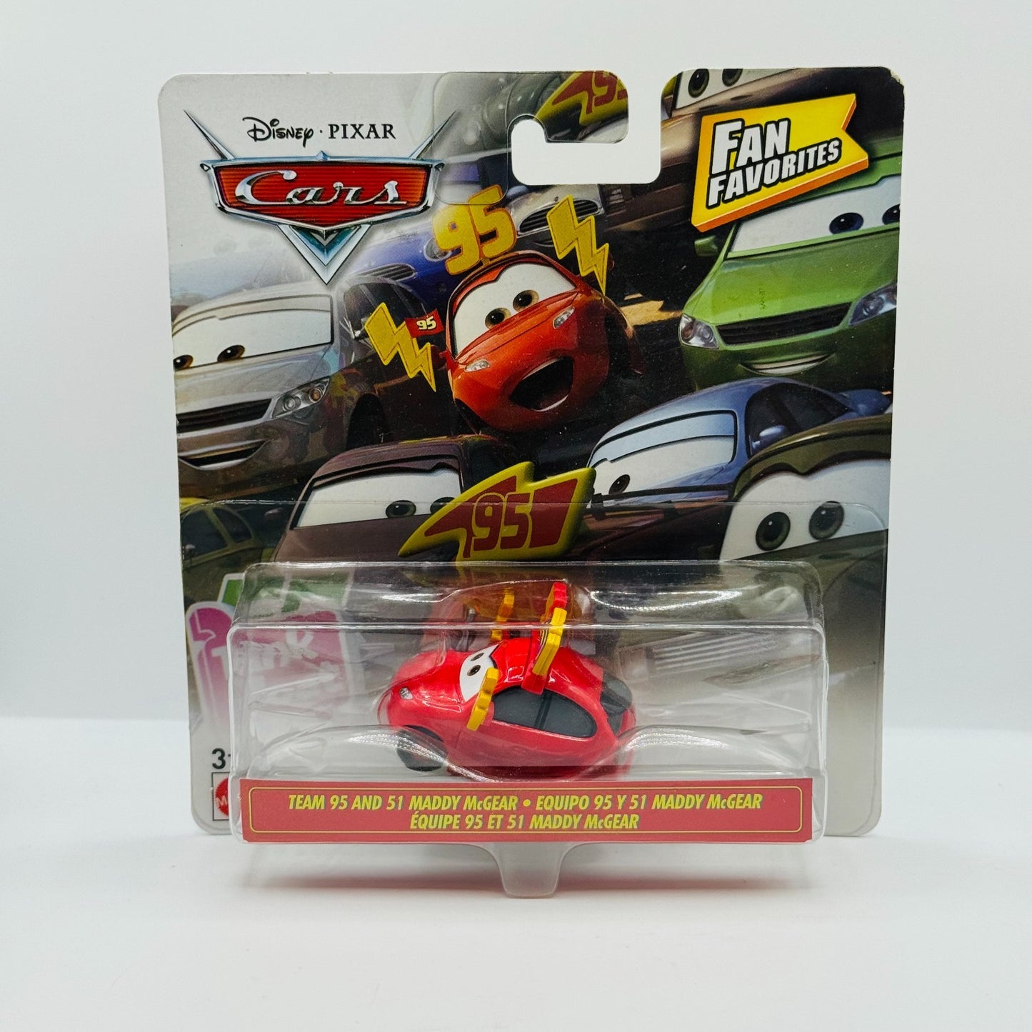 Disney Pixar Cars - FAN FAVORITES TEAM 95 AND 51 MADDY MCGEAR 2018 -1:55 Diecast