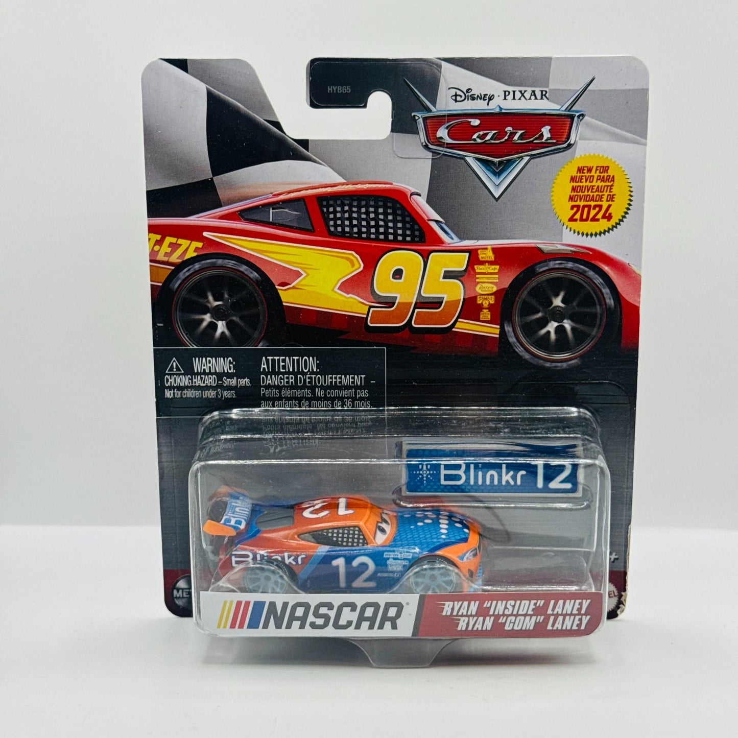 Disney Pixar Cars - NASCAR RYAN LANEY NON-METALLIC* 2024 UNRELEASED 1:55 Diecast