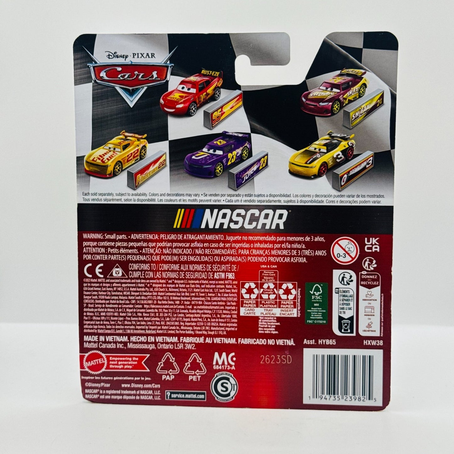 Disney Pixar Cars - NASCAR RYAN LANEY NON-METALLIC* 2024 UNRELEASED 1:55 Diecast