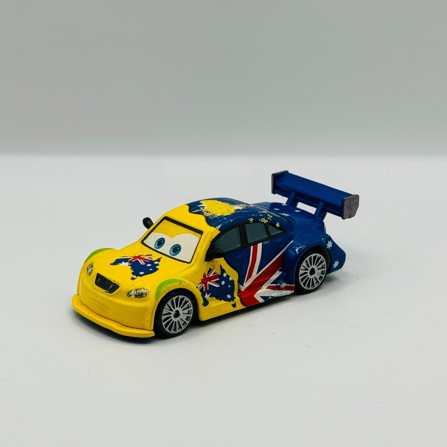 Disney Pixar Cars - SUPER CHASE FROSTY NO STAMP* BACKDOOR PROTOTYPE 1:55 Diecast
