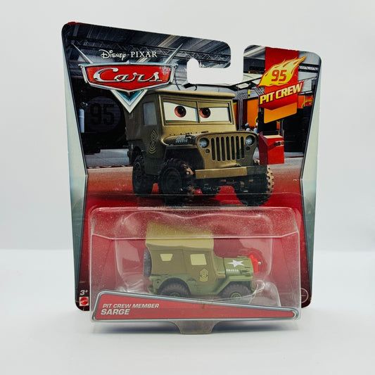 Disney Pixar Cars - PIT CREW MEMBER SARGE Team 95 Pit Crew 2015 - 1:55 Diecast