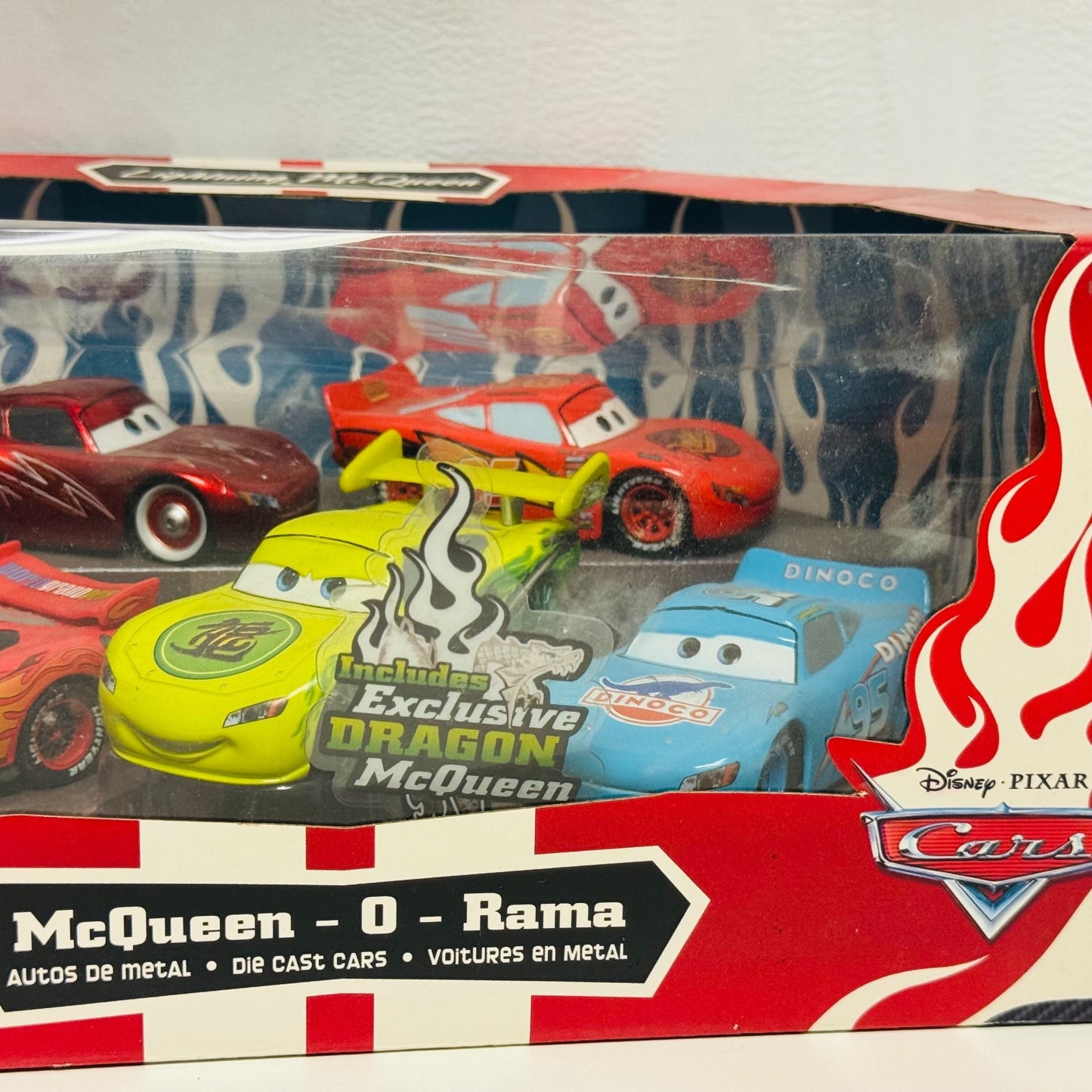 Disney Pixar Cars - MCQUEEN-O-RAMA 5-PACK GREEN TOKYO Disney Store -1:43 Diecast