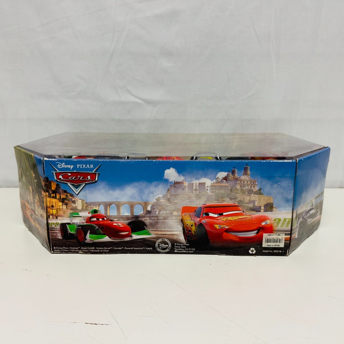 Disney Pixar Cars - MEGA DELUXE WORLD OF RACING SET Disney Store - 1:43 Diecast