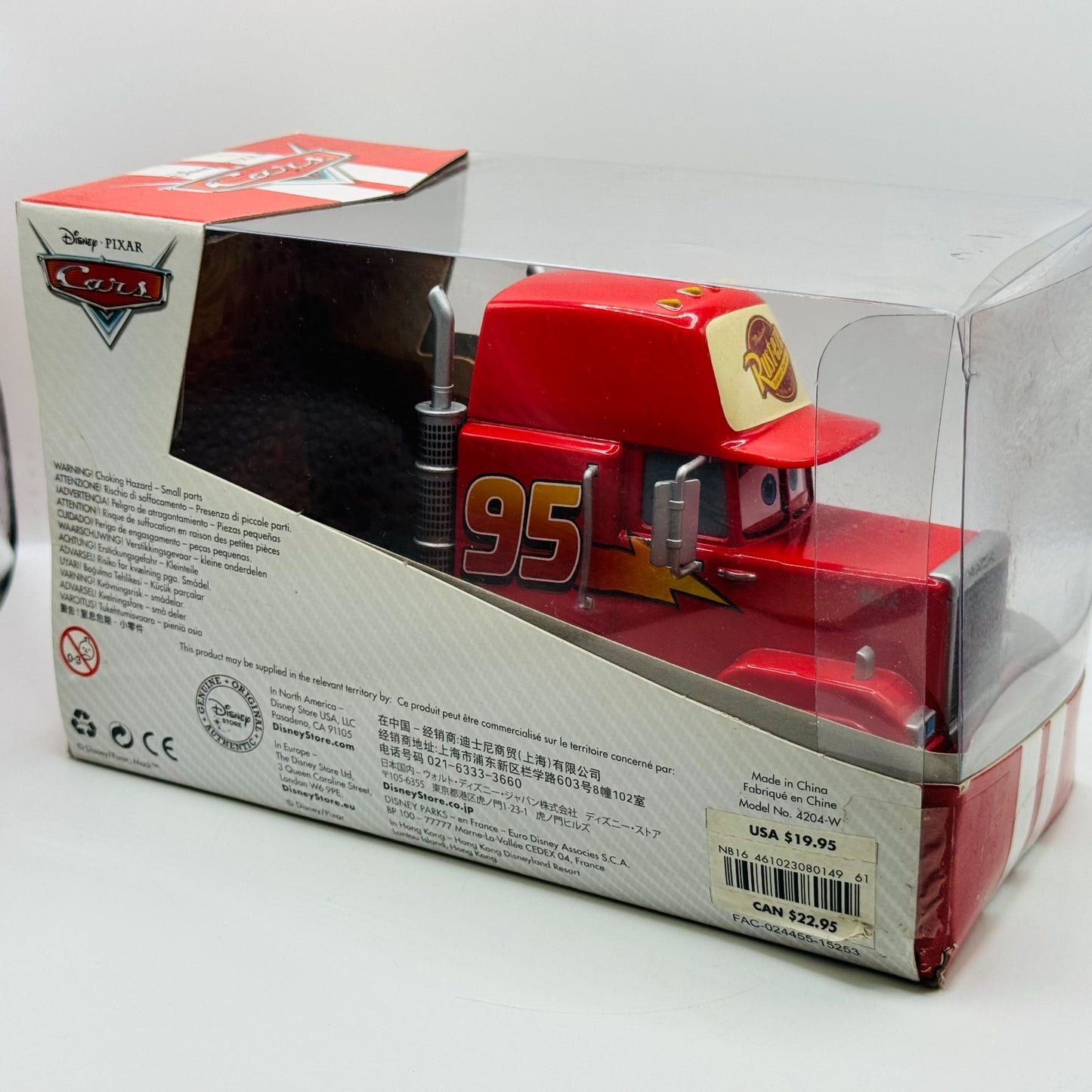 Disney Pixar Cars - MACK HAULER CAB SEMI Disney Store - 1:43 Diecast