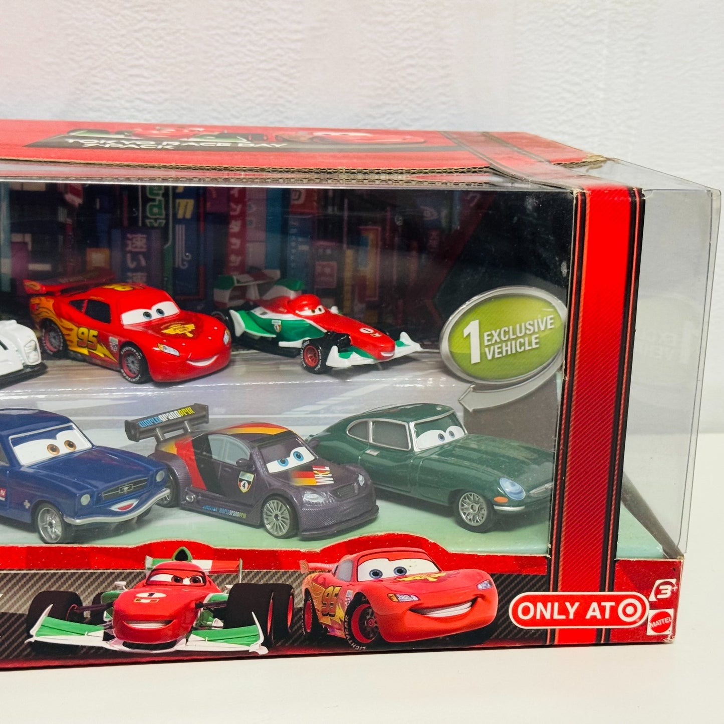 Disney Pixar Cars - TOKYO RACE DAY 7-PACK David Hobbscap WO Headset 1:55 Diecast