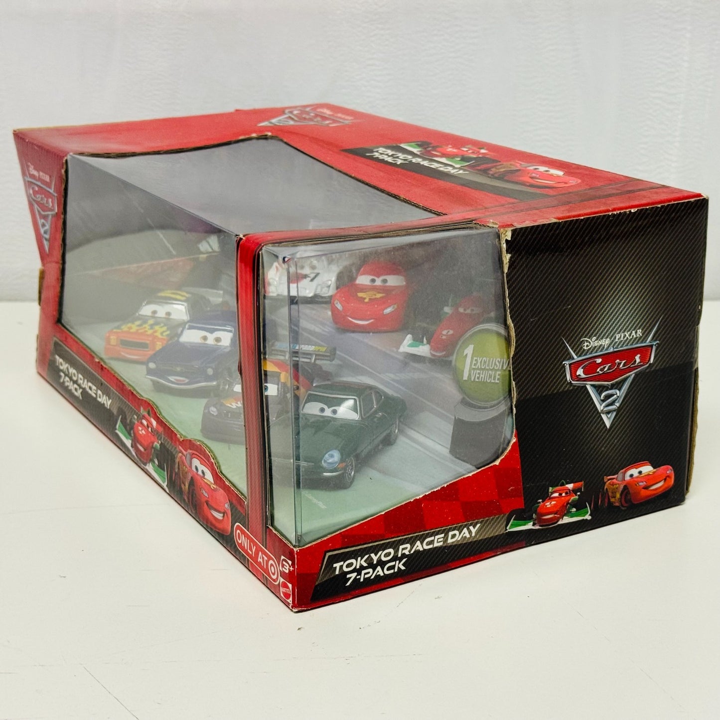 Disney Pixar Cars - TOKYO RACE DAY 7-PACK David Hobbscap WO Headset 1:55 Diecast