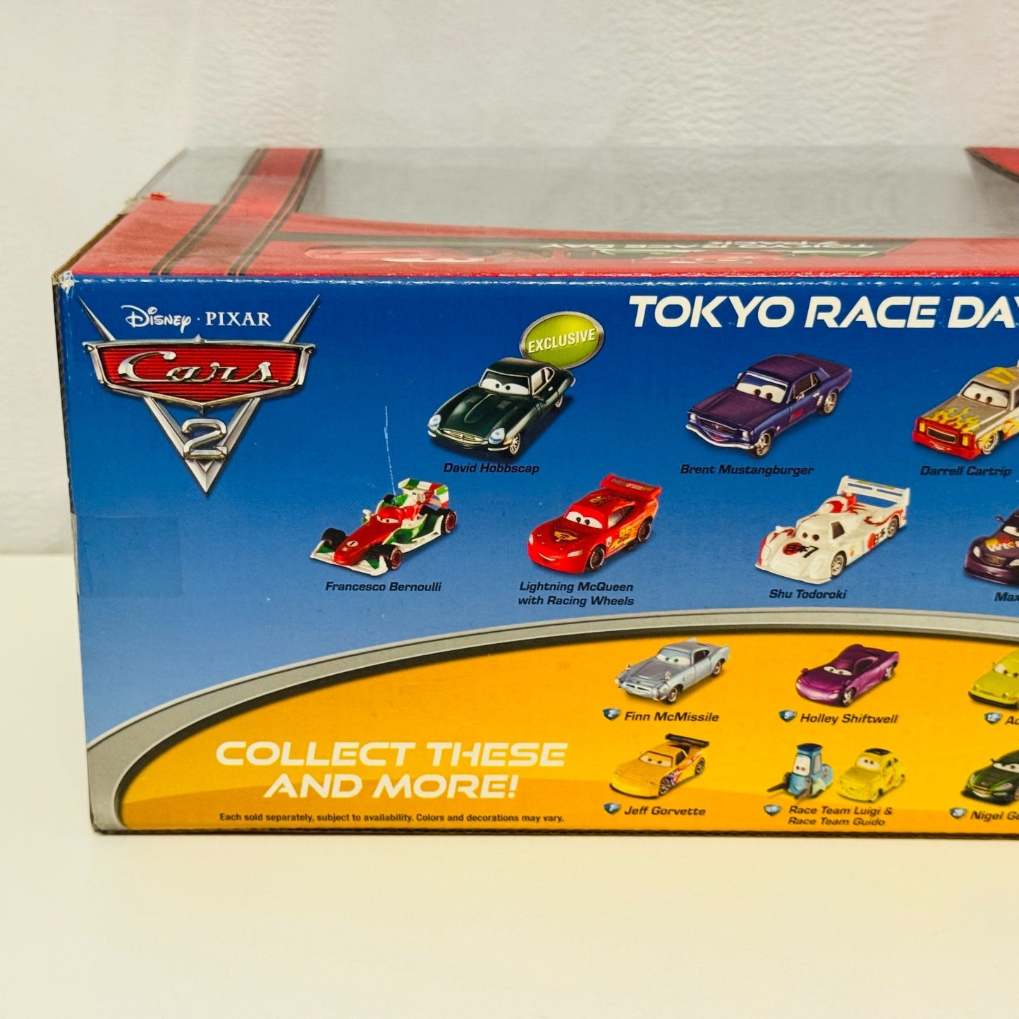 Disney Pixar Cars - TOKYO RACE DAY 7-PACK David Hobbscap WO Headset 1:55 Diecast