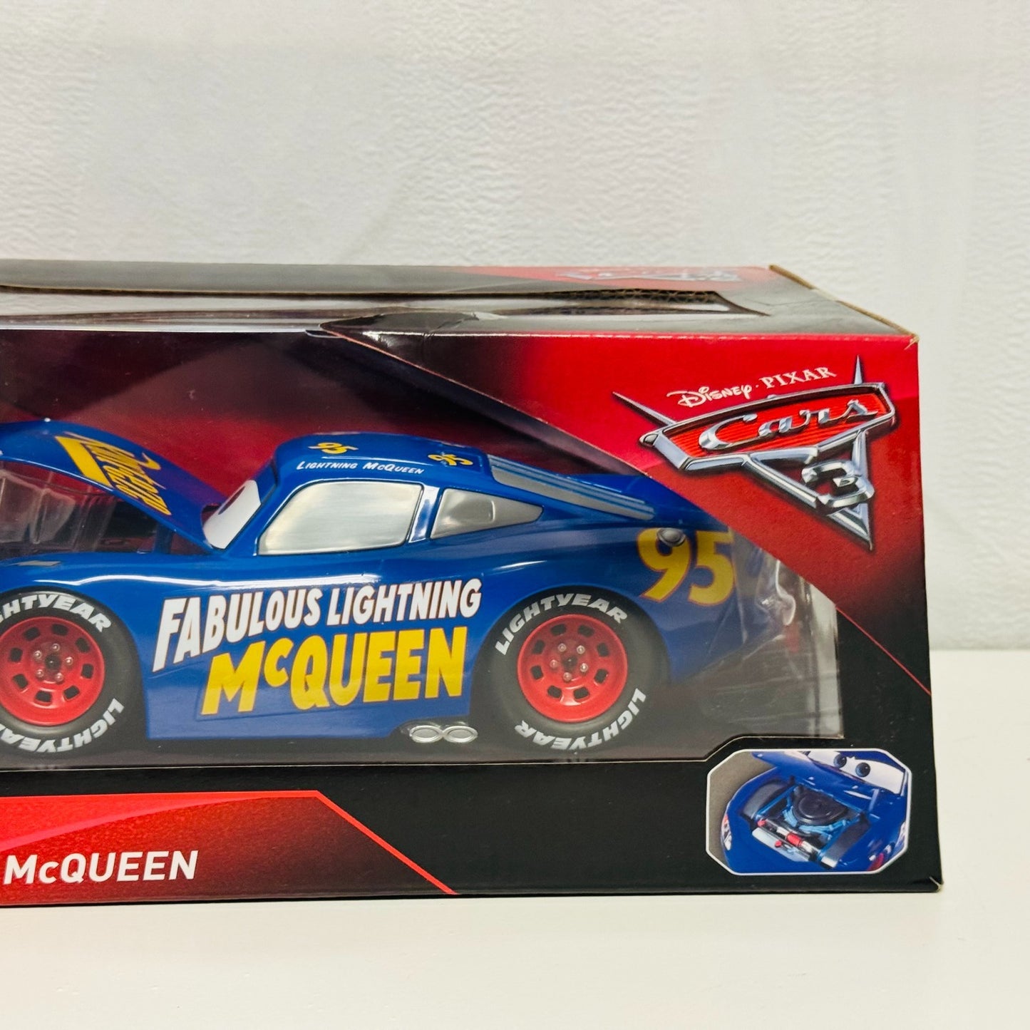 Disney Pixar Cars - JADA FABULOUS LIGHTNING MCQUEEN - 1:24 Diecast