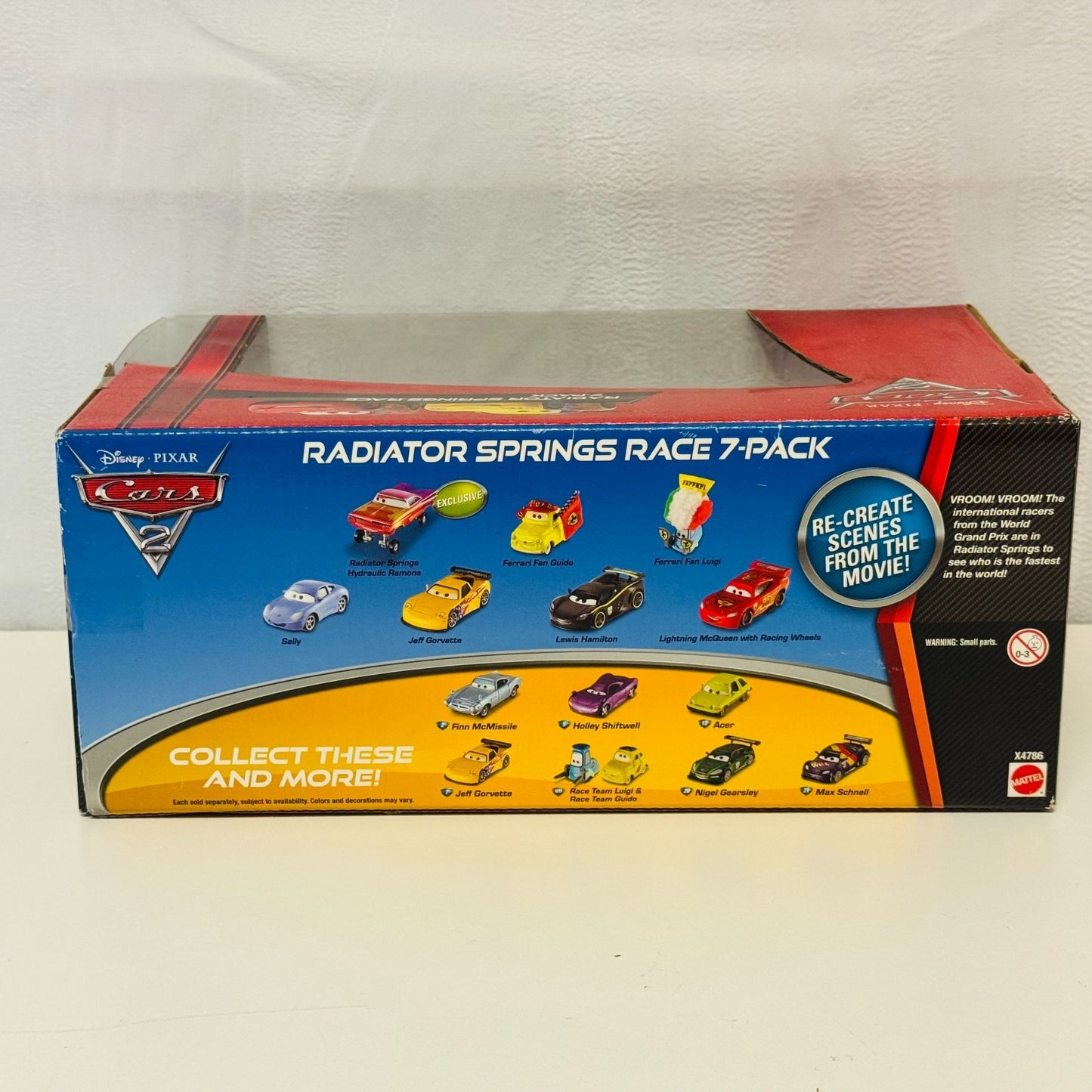 Disney Pixar Cars - RADIATOR SPRINGS RACE 7-PACK Hydraulic Ramone - 1:55 Diecast