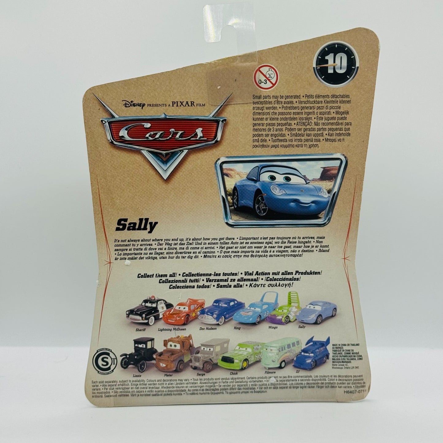 Disney Pixar Cars - SALLY Desert Series 2006 INTERNATIONAL - 1:55 Diecast
