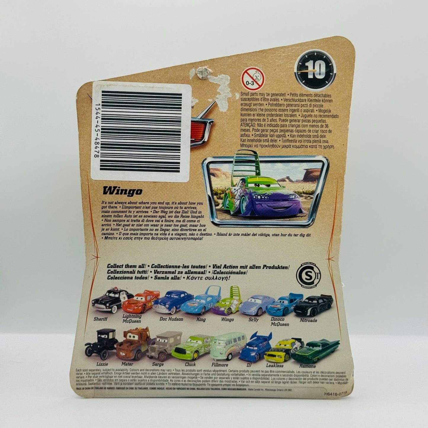Disney Pixar Cars - WINGO Desert Series 2006 INTERNATIONAL - 1:55 Diecast