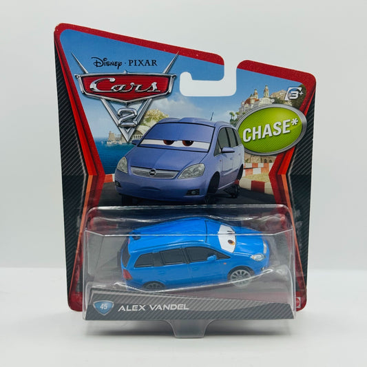 Disney Pixar Cars - ALEX VANDEL *CHASE* Cars 2 2012 - 1:55 Diecast