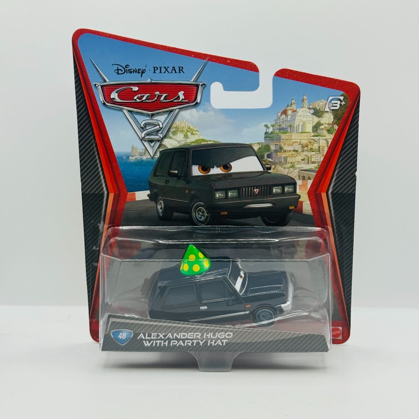 Disney Pixar Cars - ALEXANDER HUGO Cars 2 2011 - 1:55 Diecast
