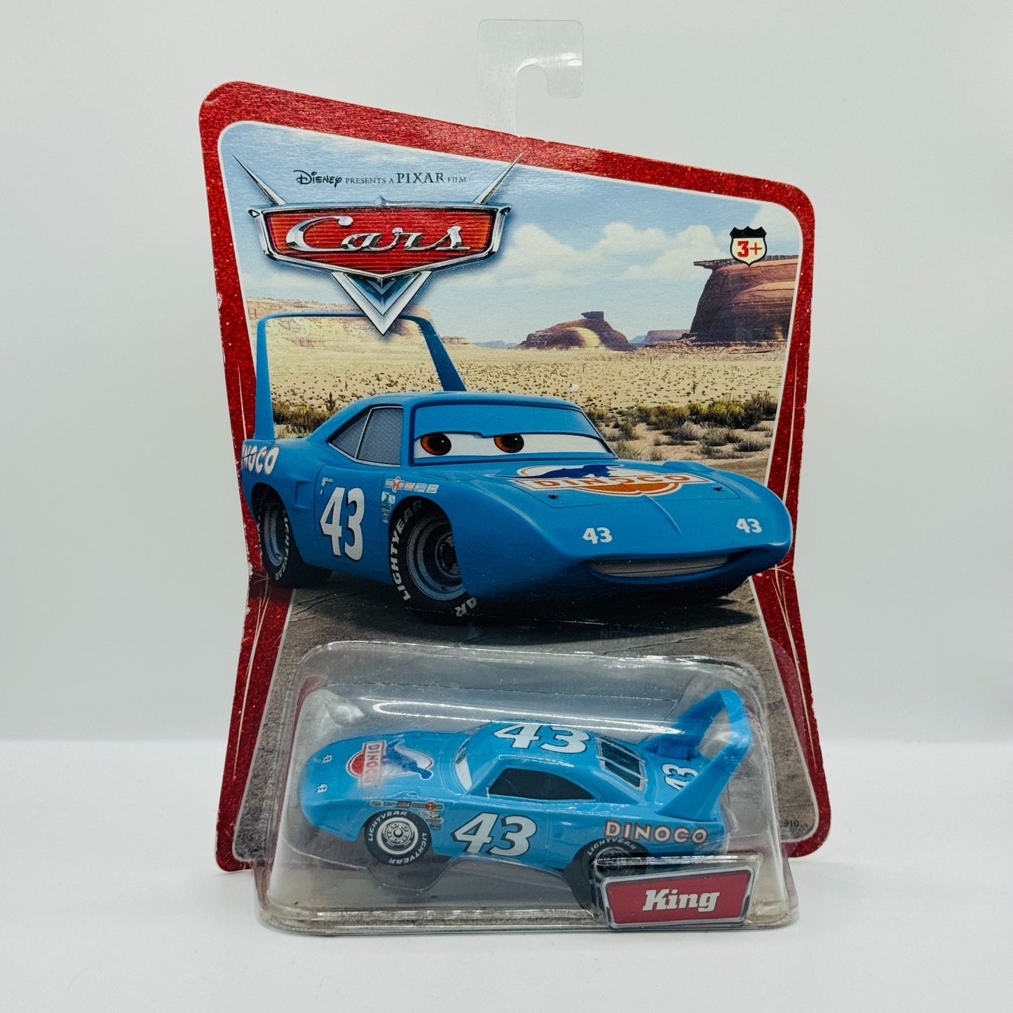 Disney Pixar Cars - THE KING STRIP WEATHERS Desert Series 2006 - 1:55 Diecast