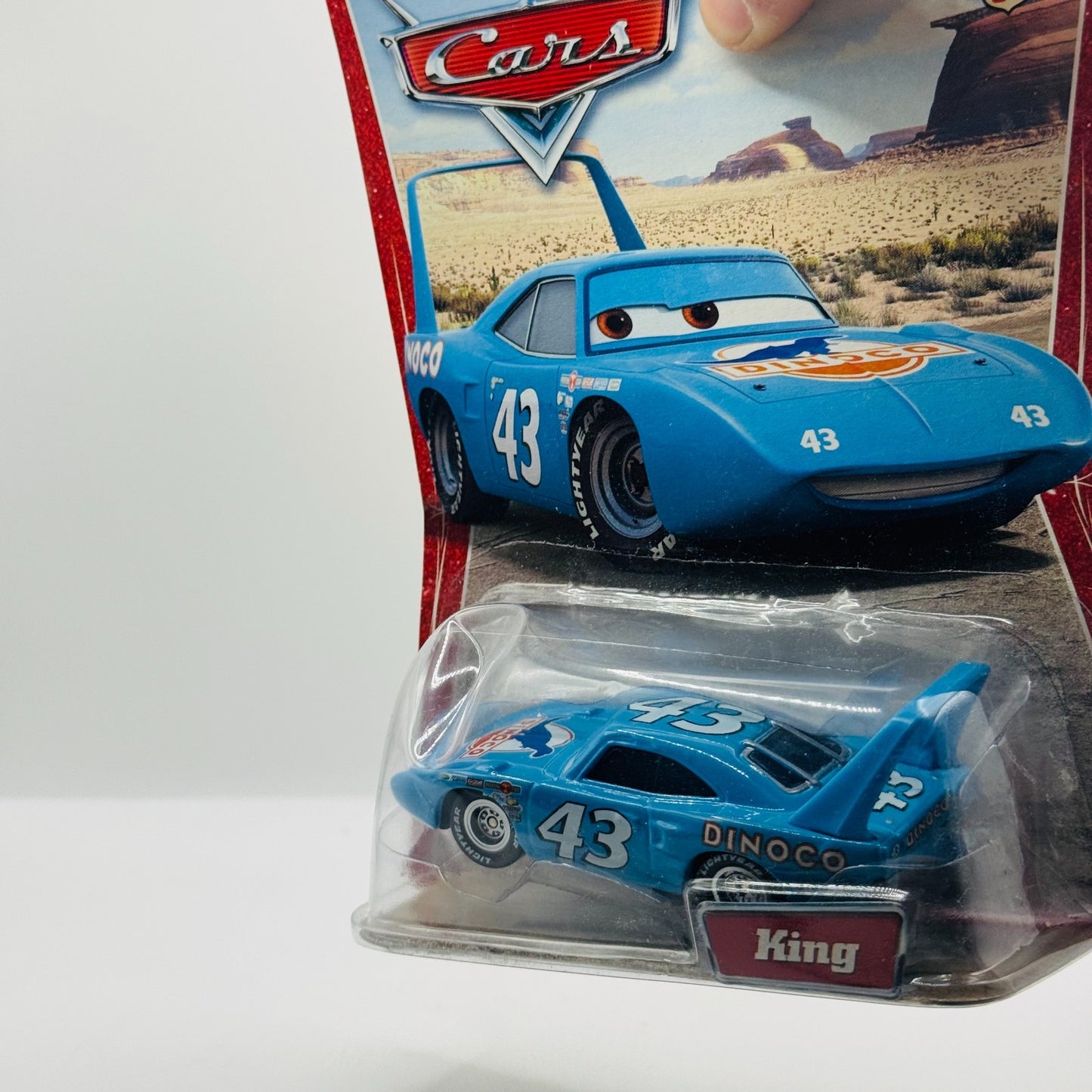 Disney Pixar Cars - THE KING STRIP WEATHERS Desert Series 2006 - 1:55 Diecast
