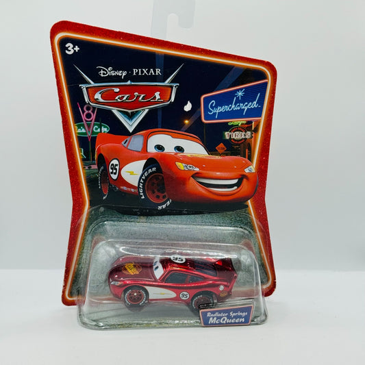 Disney Pixar Cars - RADIATOR SPRINGS MCQUEEN Supercharged 2007 - 1:55 Diecast