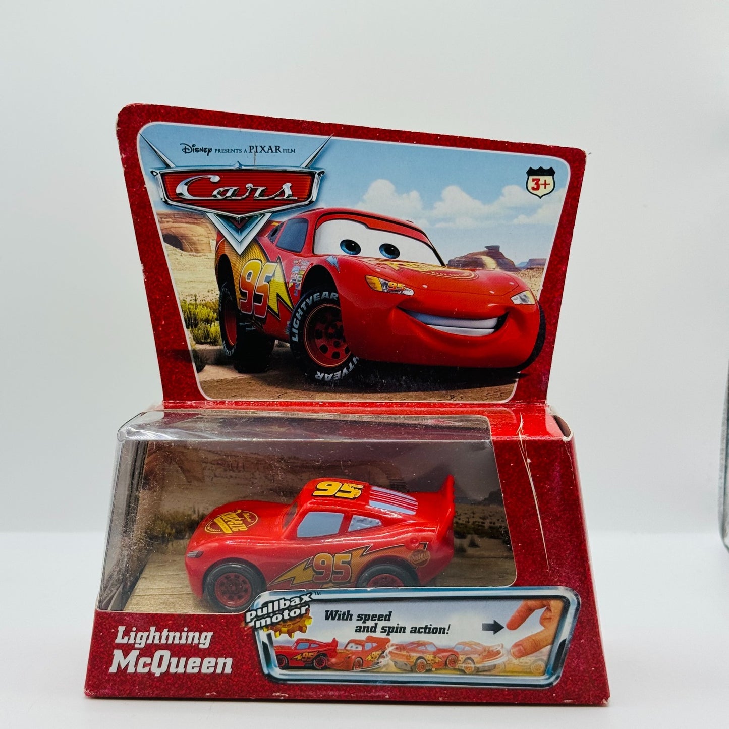Disney Pixar Cars - PULL BACK PULLBAX MCQUEEN - 2006 Desert Series