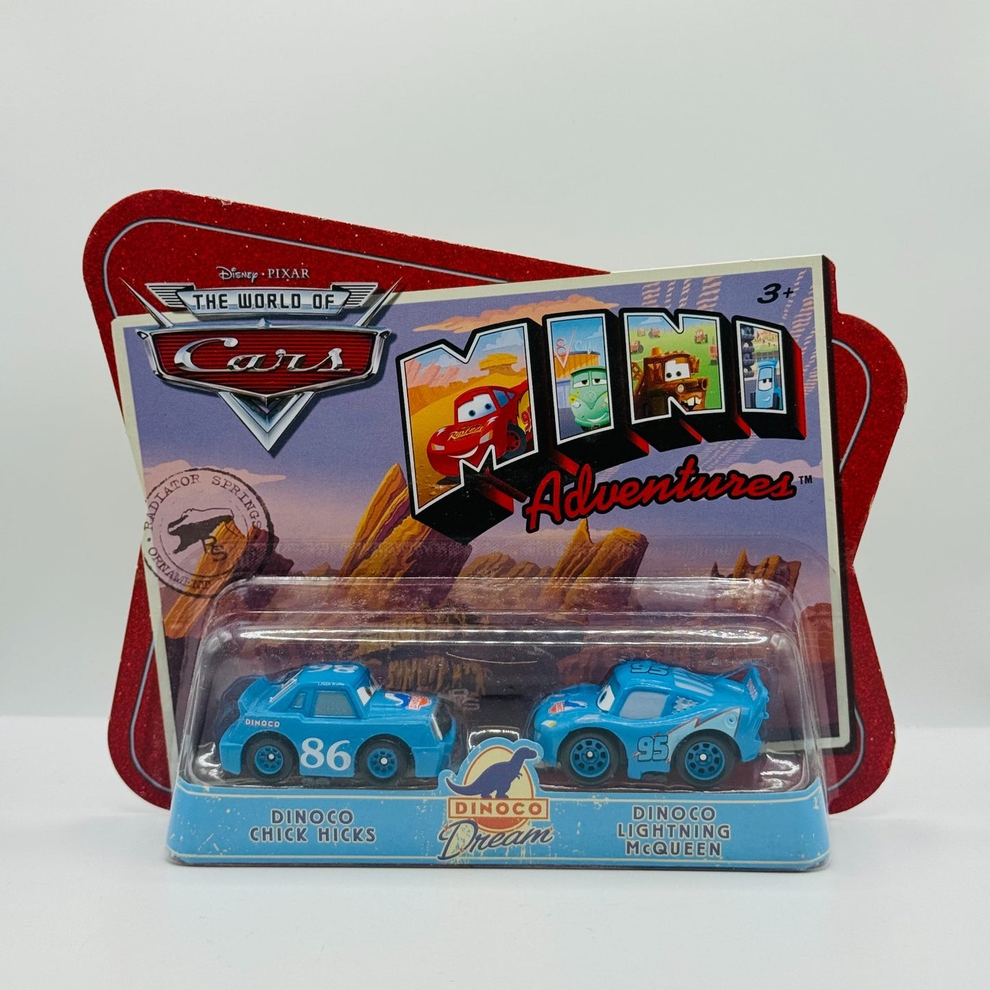 Disney Pixar Cars - Mini Adventures DINOCO MCQUEEN & CHICK - Dinoco Dream