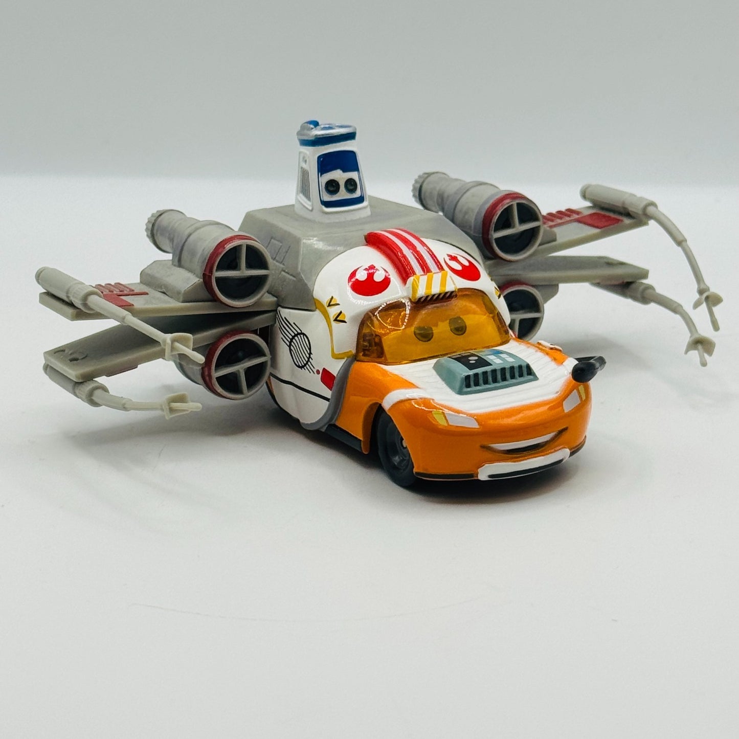 Disney Pixar Cars - STAR WARS MCQUEEN JEDI LUKE DEATH STAR BATTLE - 1:55 Diecast