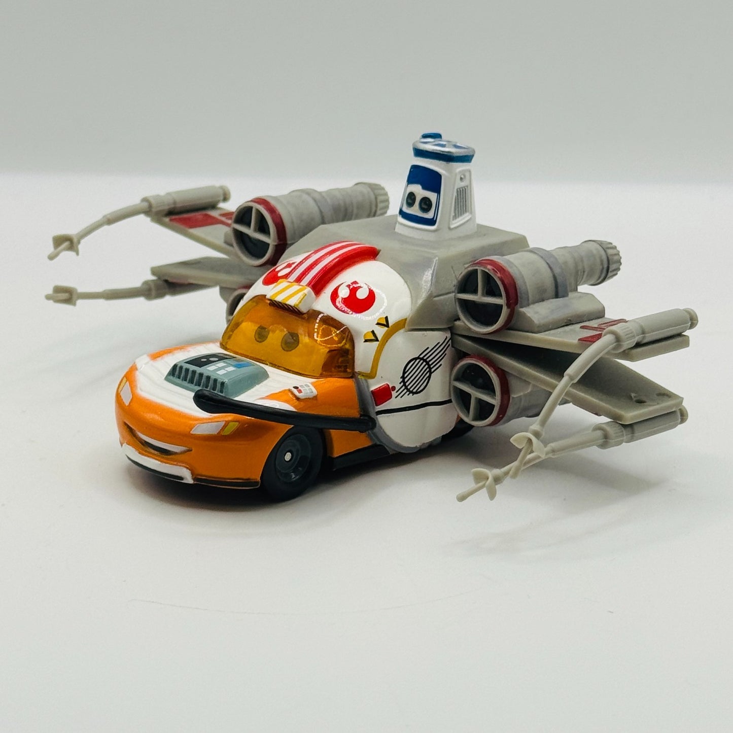 Disney Pixar Cars - STAR WARS MCQUEEN JEDI LUKE DEATH STAR BATTLE - 1:55 Diecast