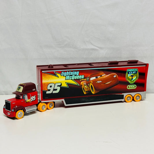 Disney Pixar Cars - CARNIVAL CUP MACK CARRIER HAULER Disney Store - 1:43 Diecast