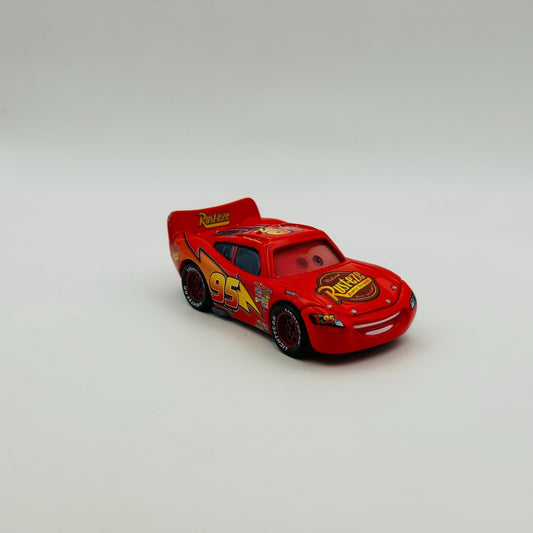 Disney Pixar Cars V1 LIGHTNING MCQUEEN LENTICULAR Eyes Change 2009 1:55 Diecast