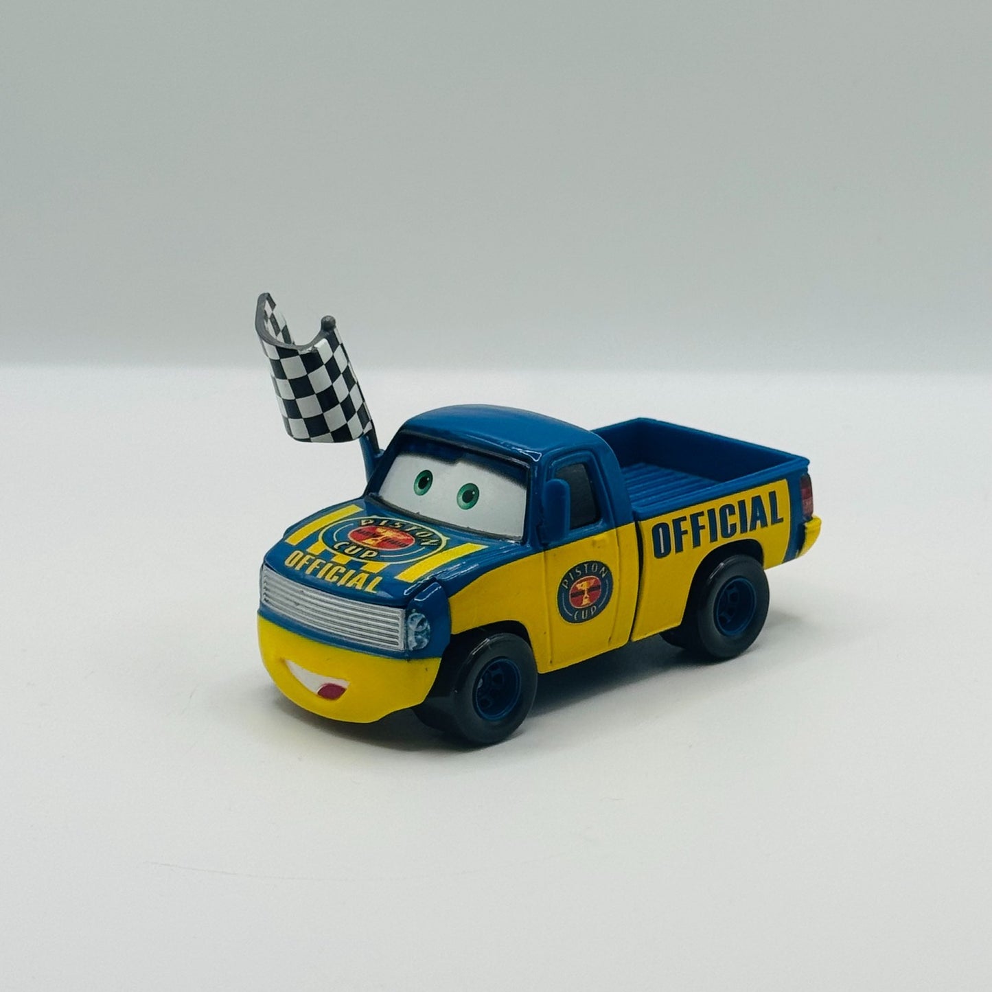 Disney Pixar Cars - DEXTER HOOVER CHECKERED FLAG *Vietnam Variant - 1:55 Diecast