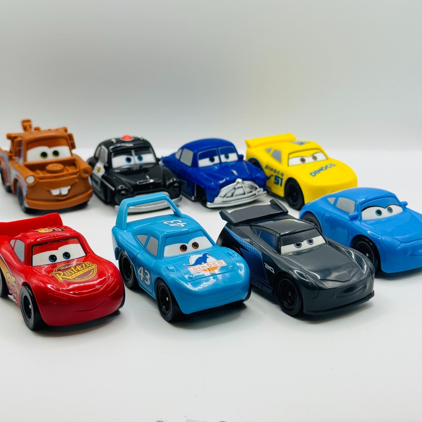 Disney Pixar Cars - 2026 COMPLETE HERITAGE COLLECTION SHERIFF, CRUZ, KING, MATER