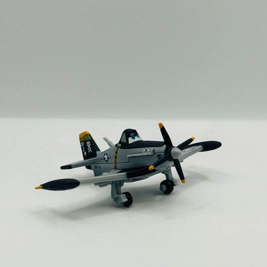 Disney Planes & Pixar Cars - NAVY JOLLY WRENCHES DUSTY 2013 - 1:55 Diecast