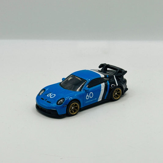 Hot Wheels Premium - BLUE 60 PORSCHE 911 GT3 Speed Machines - 1:64 Diecast