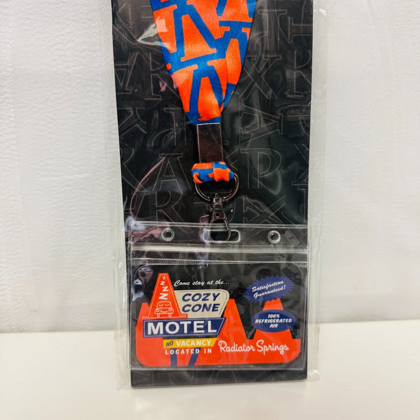 Disney Pixar Cars - LOUNGEFLY RADIATOR SPRINGS COZY CONE MOTEL LANYARD & PIN SET