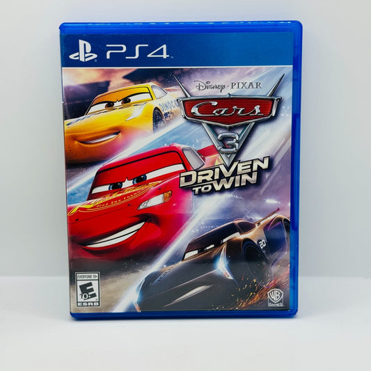 Disney Pixar Cars - CARS 3 DRIVEN TO WIN PS4 Sony PlayStation 4 2017
