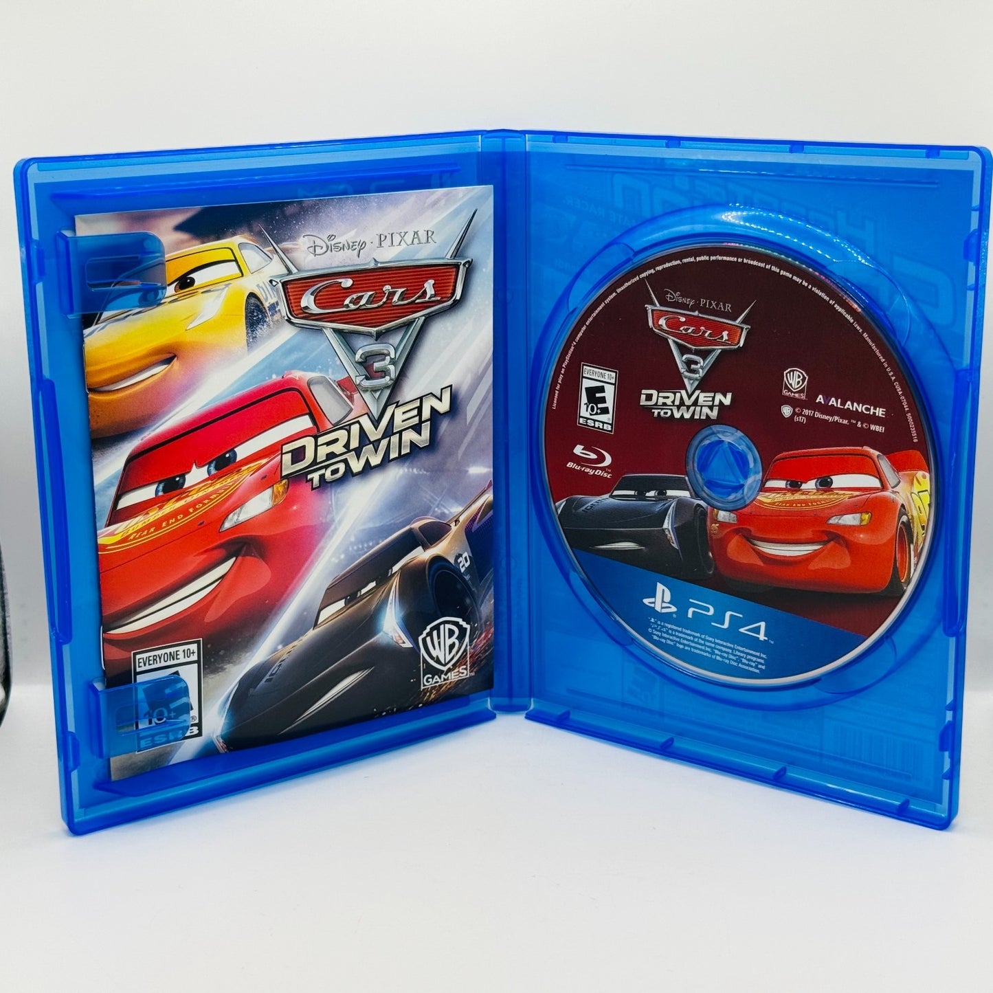 Disney Pixar Cars - CARS 3 DRIVEN TO WIN PS4 Sony PlayStation 4 2017