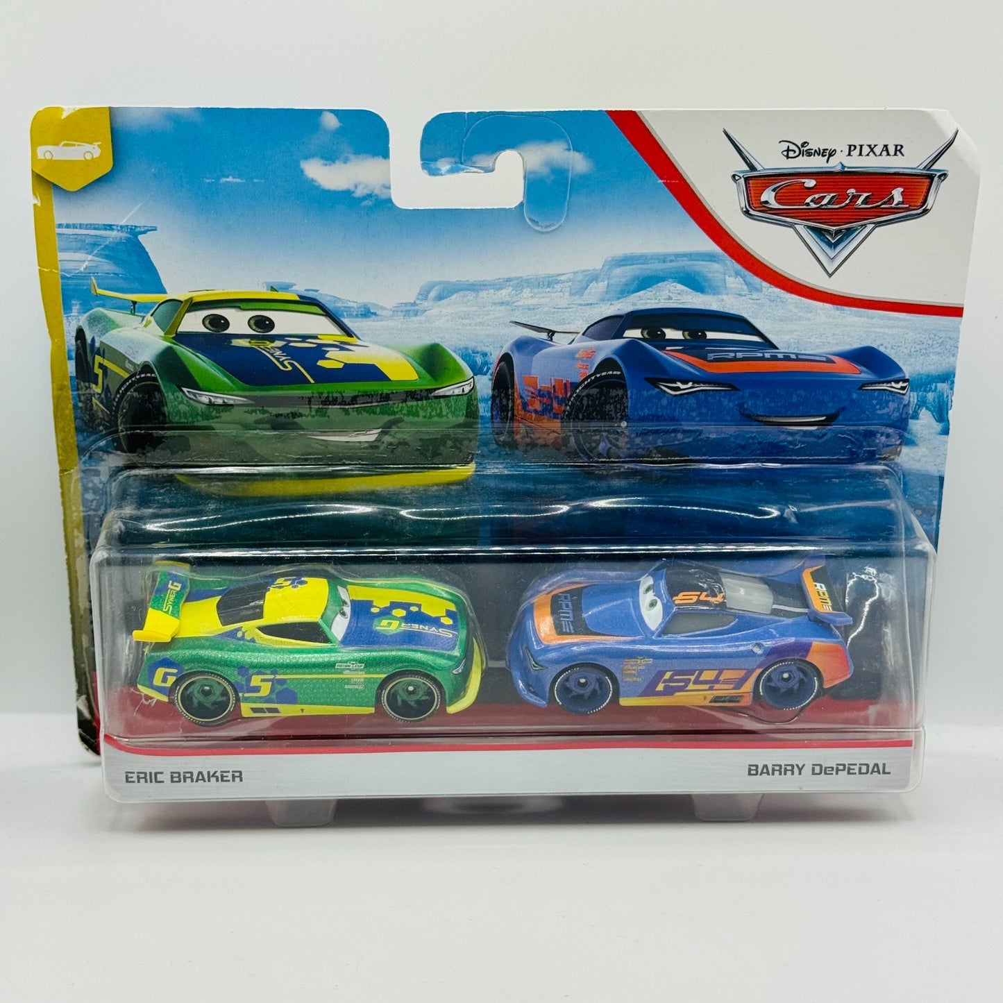 Disney Pixar Cars - ERIC BRAKER BARRY DEPEDAL Blue Desert 2020 1:55 Diecast