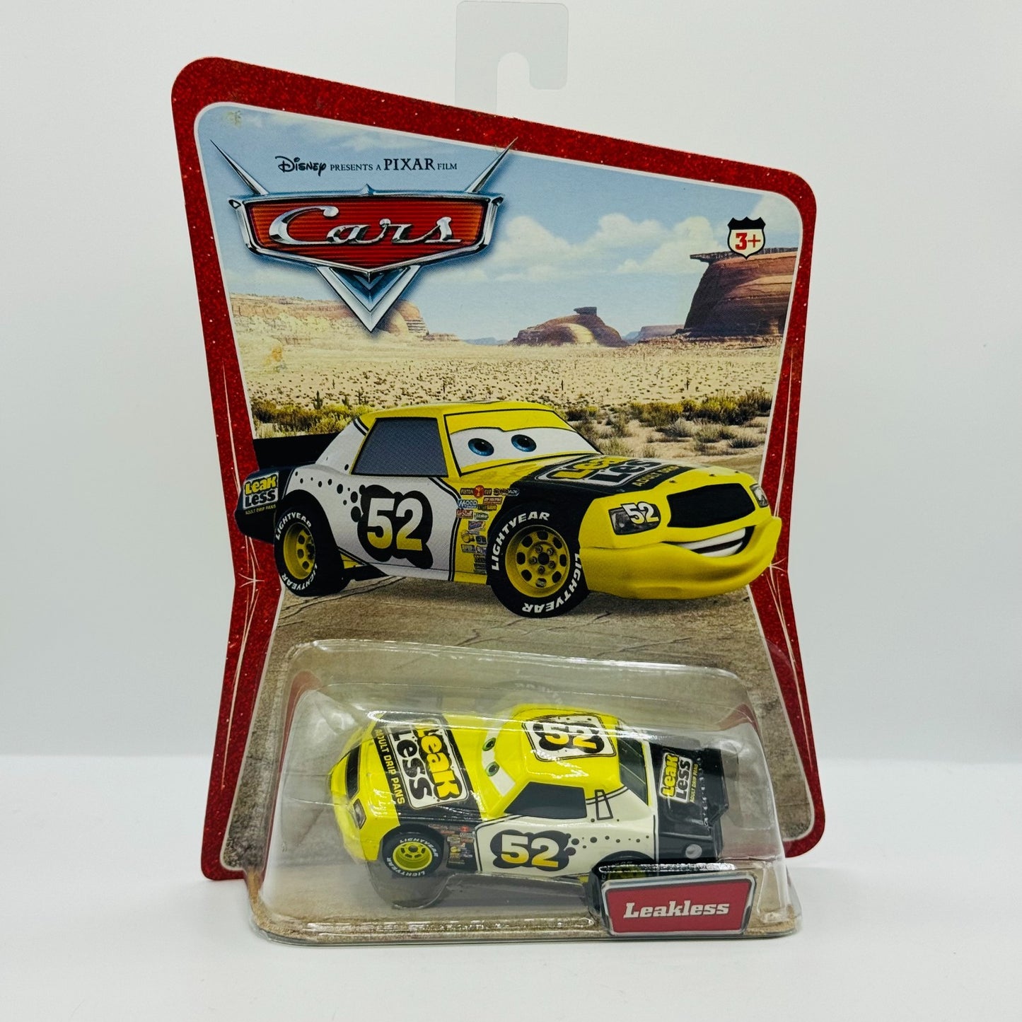 Disney Pixar Cars - LEAK LESS CLAUDE SCRUGGS Desert Series 2006 - 1:55 Diecast