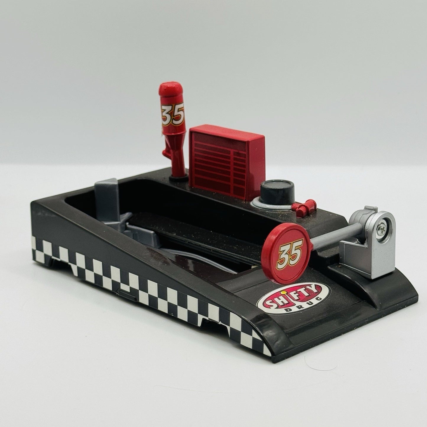 Disney Pixar Cars PIT RACE-OFF LAUNCHER SHIFTY DRUG KEVIN RACINGTIRE 1:55Diecast