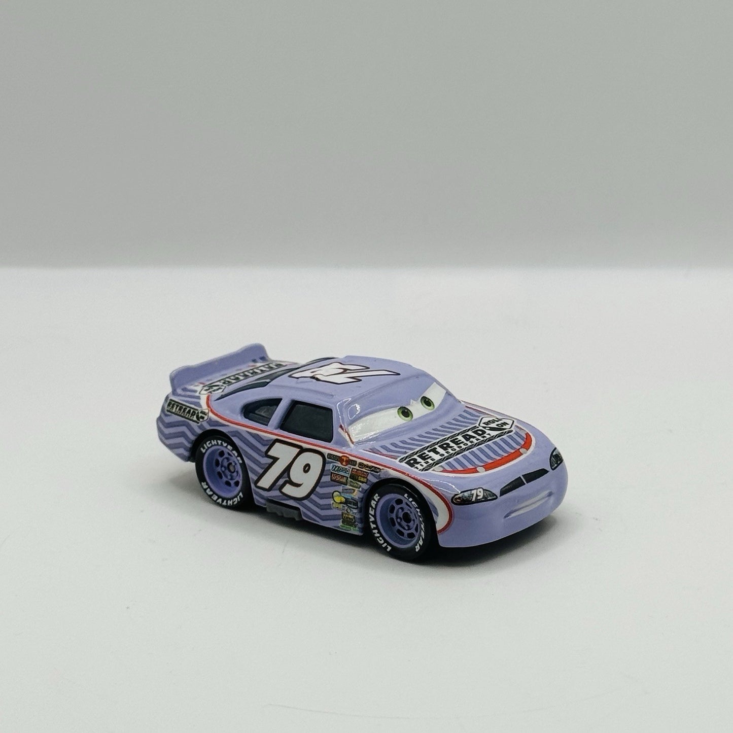 Disney Pixar Cars - PIT RACE-OFF LAUNCHER RETREAD HAUL INNGAS - 1:55 Diecast
