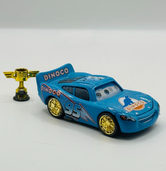 Disney Pixar Cars -  GOLD BLING BLING MCQUEEN PISTON CUP *CHASE* - 1:55 Diecast