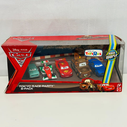 Disney Pixar Cars - TOKYO RACE PARTY 5-PACK Wasabi Mater 2011 - 1:55 Diecast