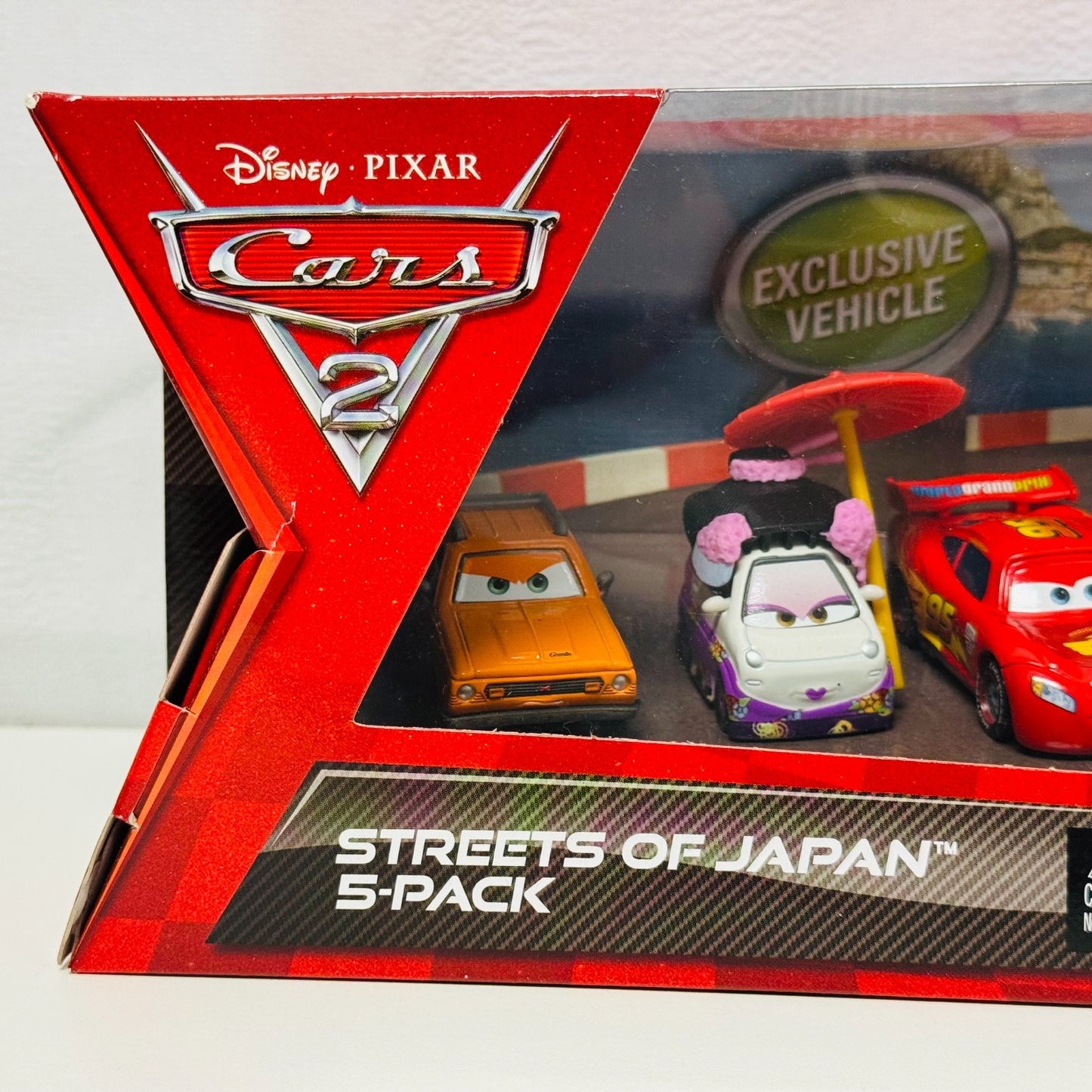 Disney Pixar Cars - STREETS OF JAPAN 5-PACK TAMIKO Cars 2 2011 - 1:55 Diecast