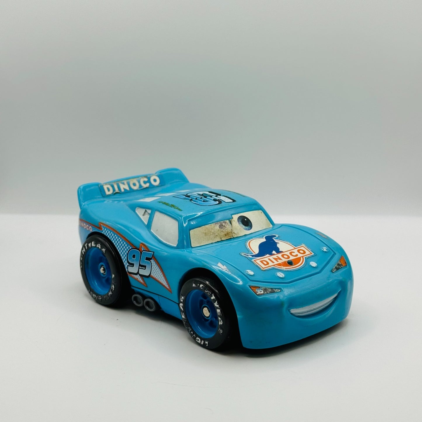 Disney Pixar Cars - SHAKE N GO DINOCO MCQUEEN *WORKING* - Fisher Price 2007