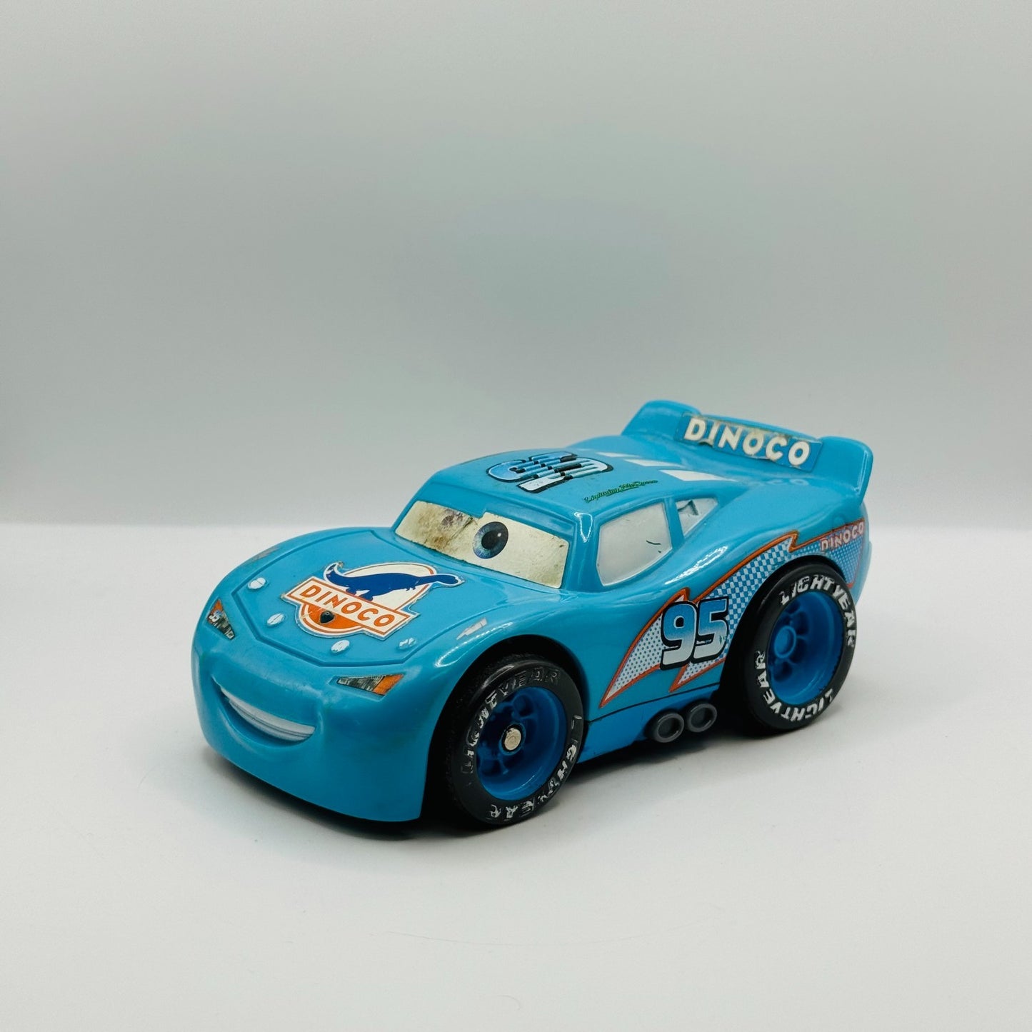 Disney Pixar Cars - SHAKE N GO DINOCO MCQUEEN *WORKING* - Fisher Price 2007