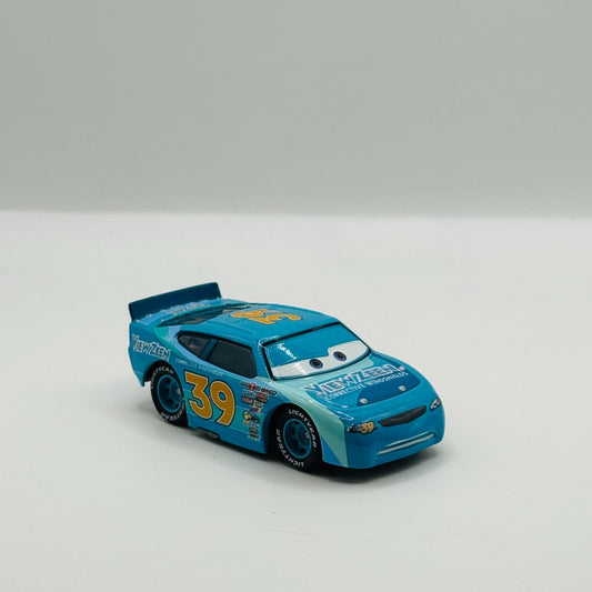 Disney Pixar Cars - RYAN SHIELDS VIEW ZEEN Rubber Tires Piston Cup 1:55 Diecast
