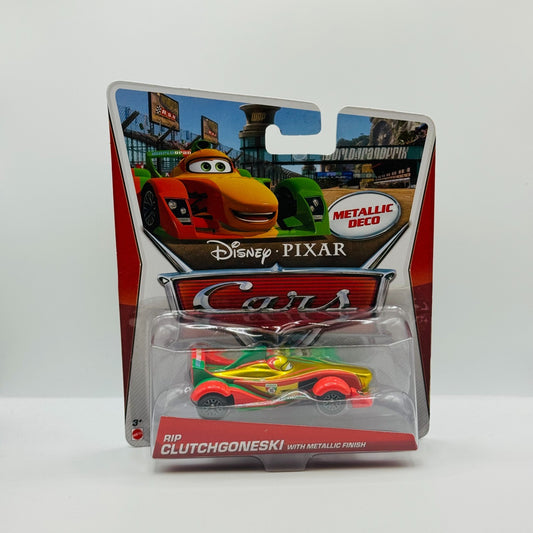 Disney Pixar Cars - RIP CLUTCHGONESKI WITH METALLIC FINISH 2013 - 1:55 Diecast