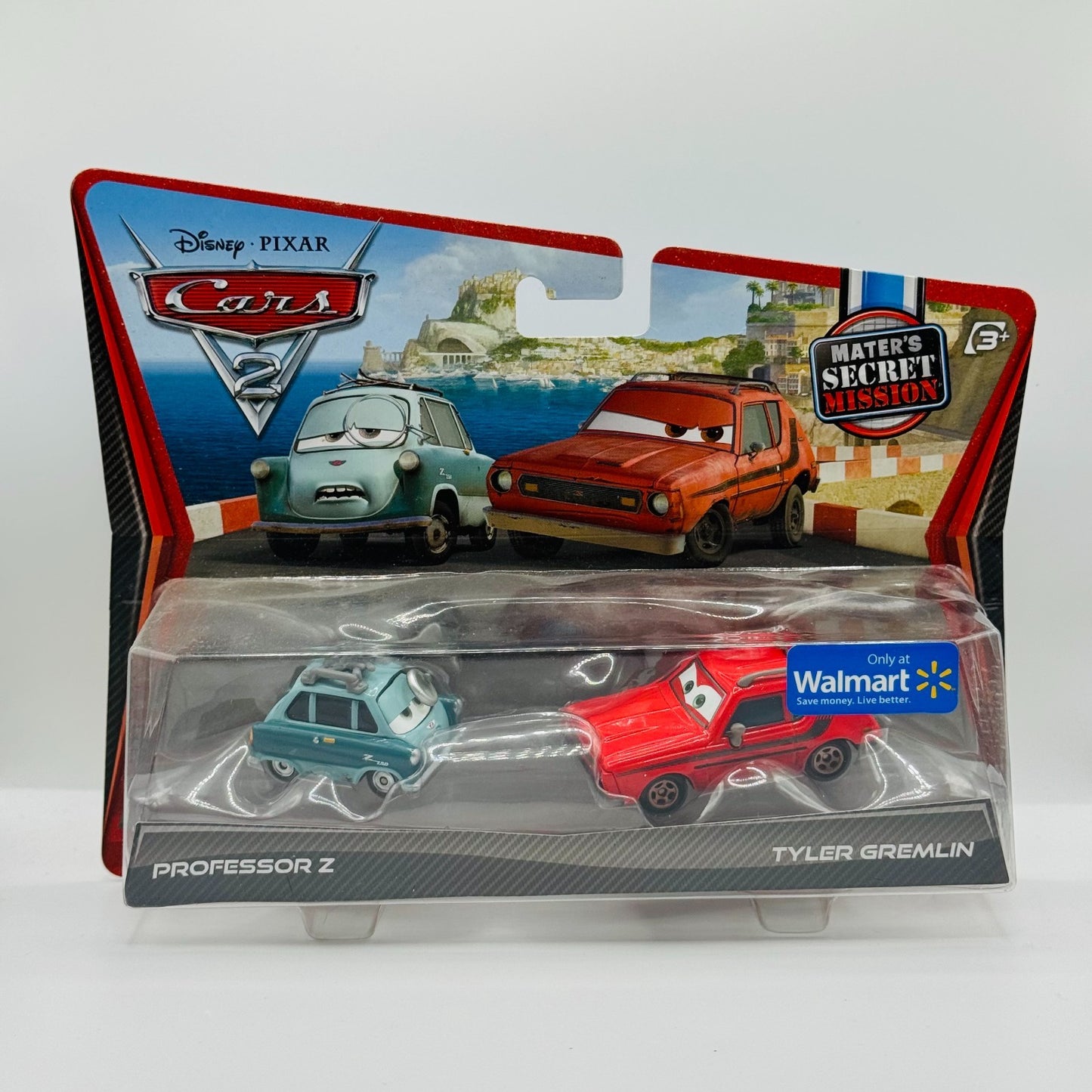 Disney Pixar Cars - PROFESSOR Z & TYLER GREMLIN Cars 2 2011 - 1:55 Diecast