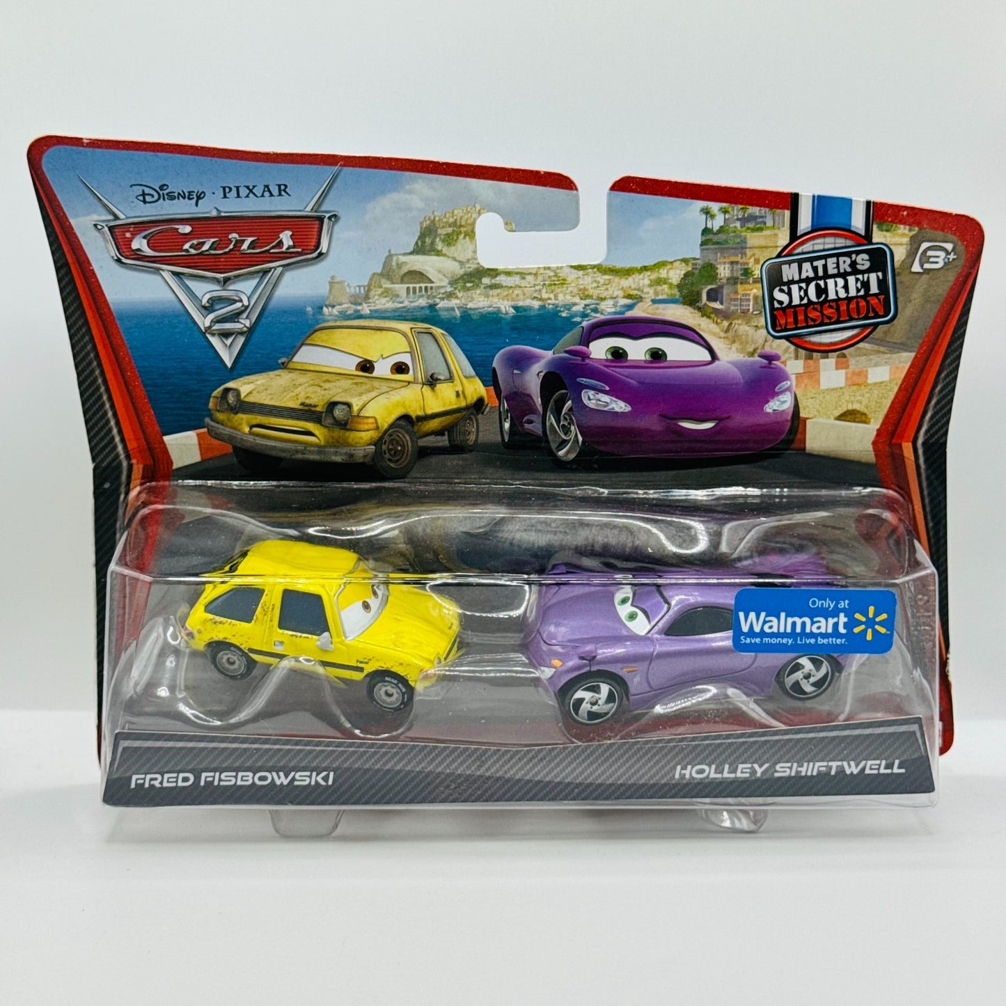 Disney Pixar Cars - FRED FISBOWSKI & HOLLEY SHIFTWELL Cars 2 2011 - 1:55 Diecast