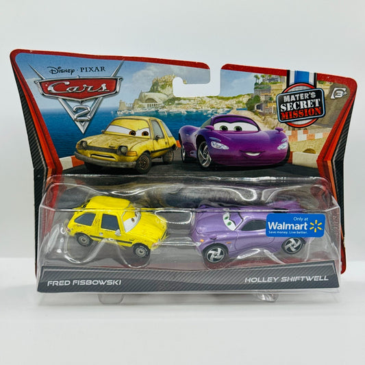 Disney Pixar Cars - FRED FISBOWSKI & HOLLEY SHIFTWELL Cars 2 2011 - 1:55 Diecast