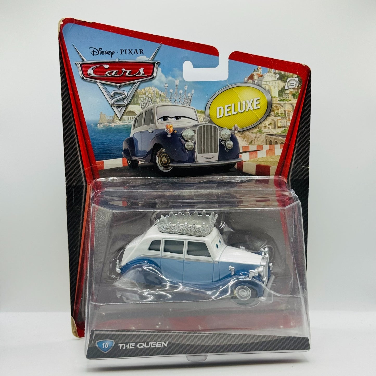 Disney Pixar Cars - THE QUEEN DELUXE Cars 2 2011 - 1:55 Diecast