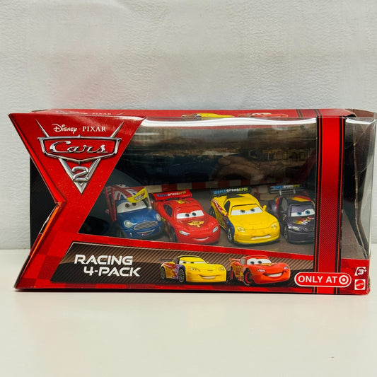Disney Pixar Cars - WGP RACING 4-PACK RONNIE DEL COOPER Cars 2 2011 1:55 Diecast