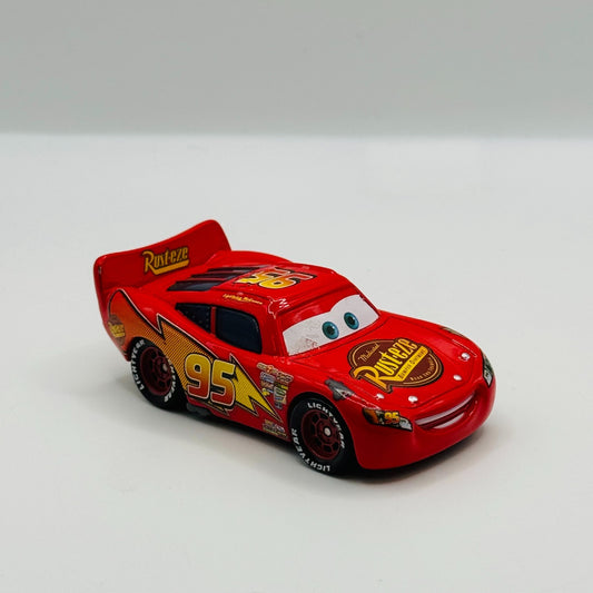 Disney Pixar Cars - TAR LIGHTNING MCQUEEN *FLAT EYES* RSC 2016 - 1:55 Diecast
